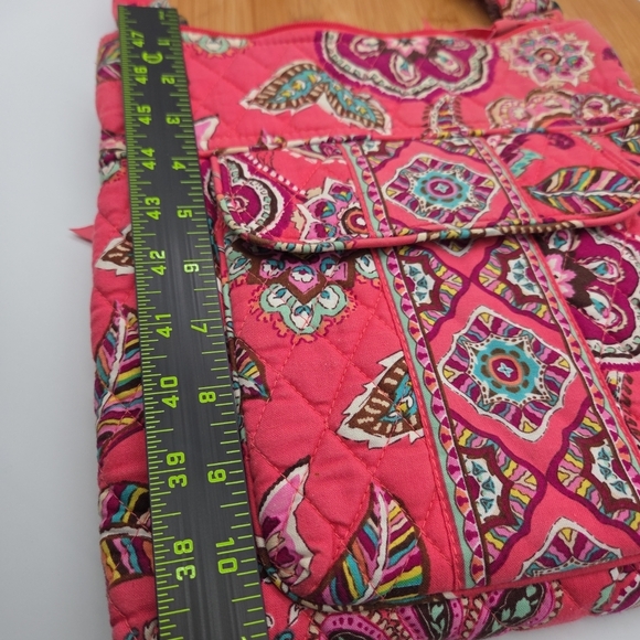Vera Bradley Capri Pink Tablet Crossbody Shoulder Bag - Picture 7 of 10